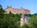 Entdecken Sie die Sehenswürdigkeiten in Kulmbach - Bild: Plassenburg mit Petri Kirche